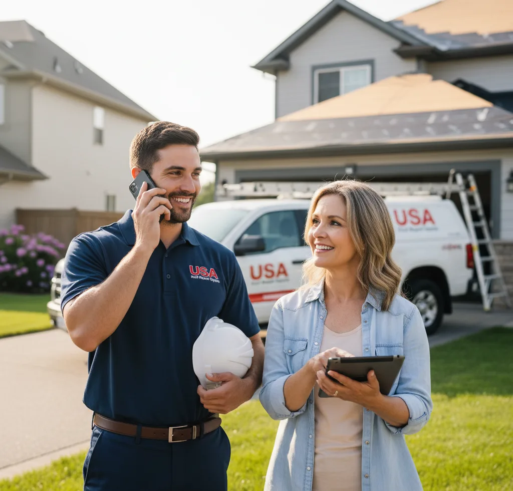 USA Roof Repair Experts customer support in Yates Center
